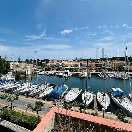 아파트 Avec Parking Au Cap D'agde, Vue Port - Fr-1-249-445 아그